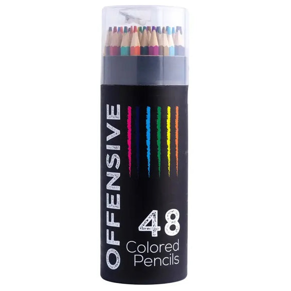 Offensive Colored Pencils