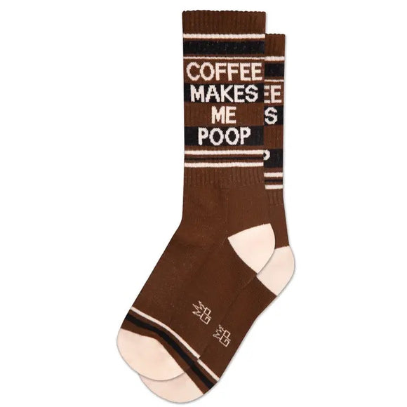 Socks - Coffee Makes Me Poop